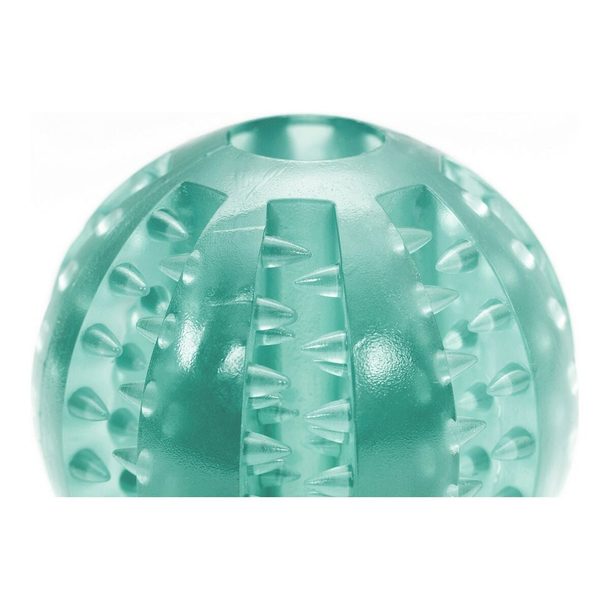 Tandrensende hundelegetøj – Gummibold til sund tænder