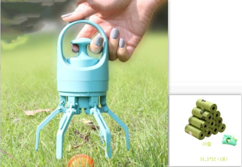 Dog Pooper Scooper – Portable & Lightweight with Built-in Bag