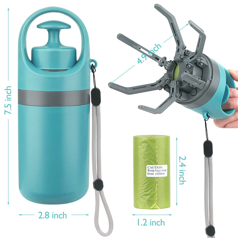 Dog Pooper Scooper – Portable & Lightweight with Built-in Bag